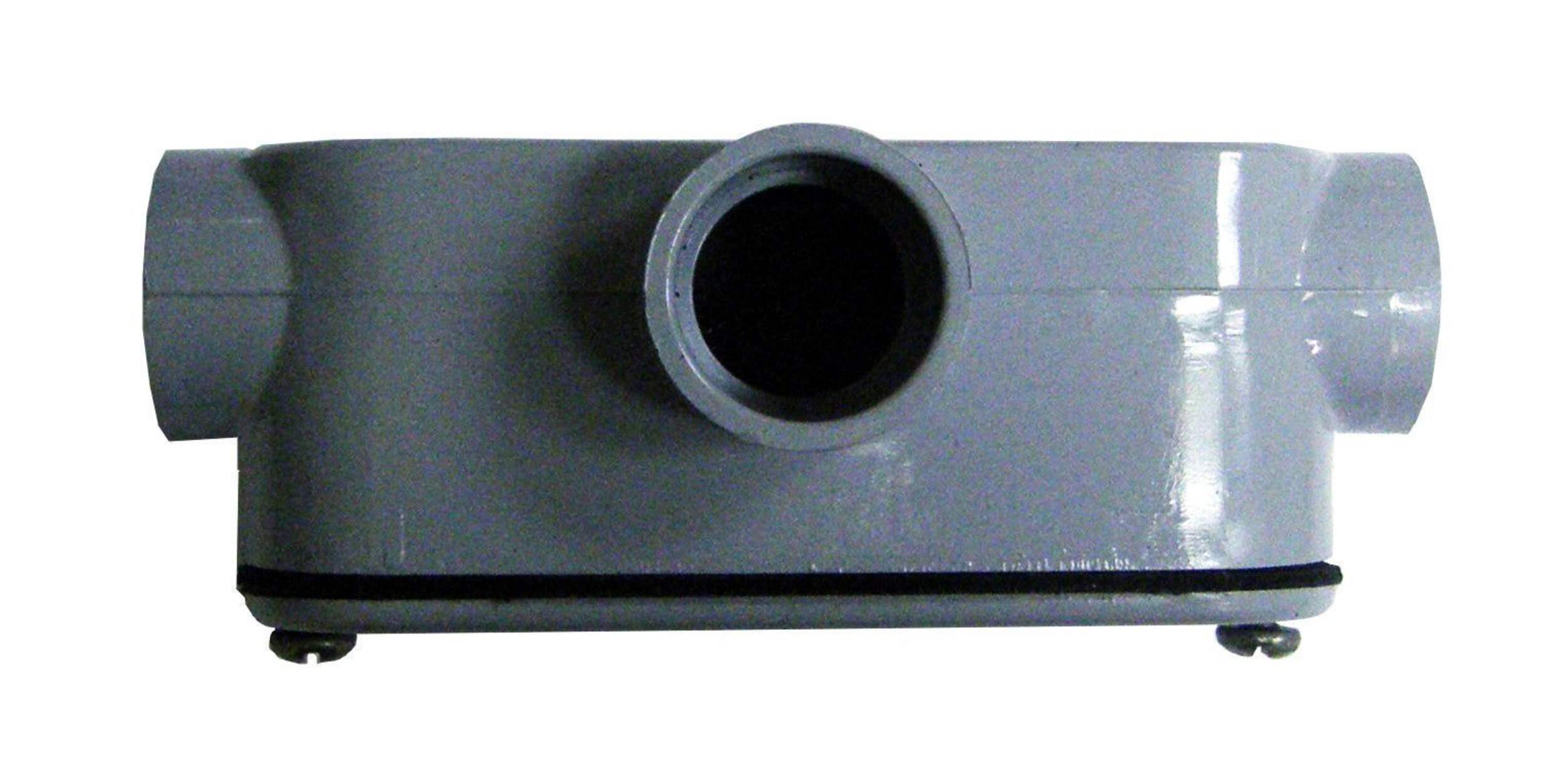 IPEX 37032-715 Rear Access PVC Conduit Body, 1/2-in Front_Flat