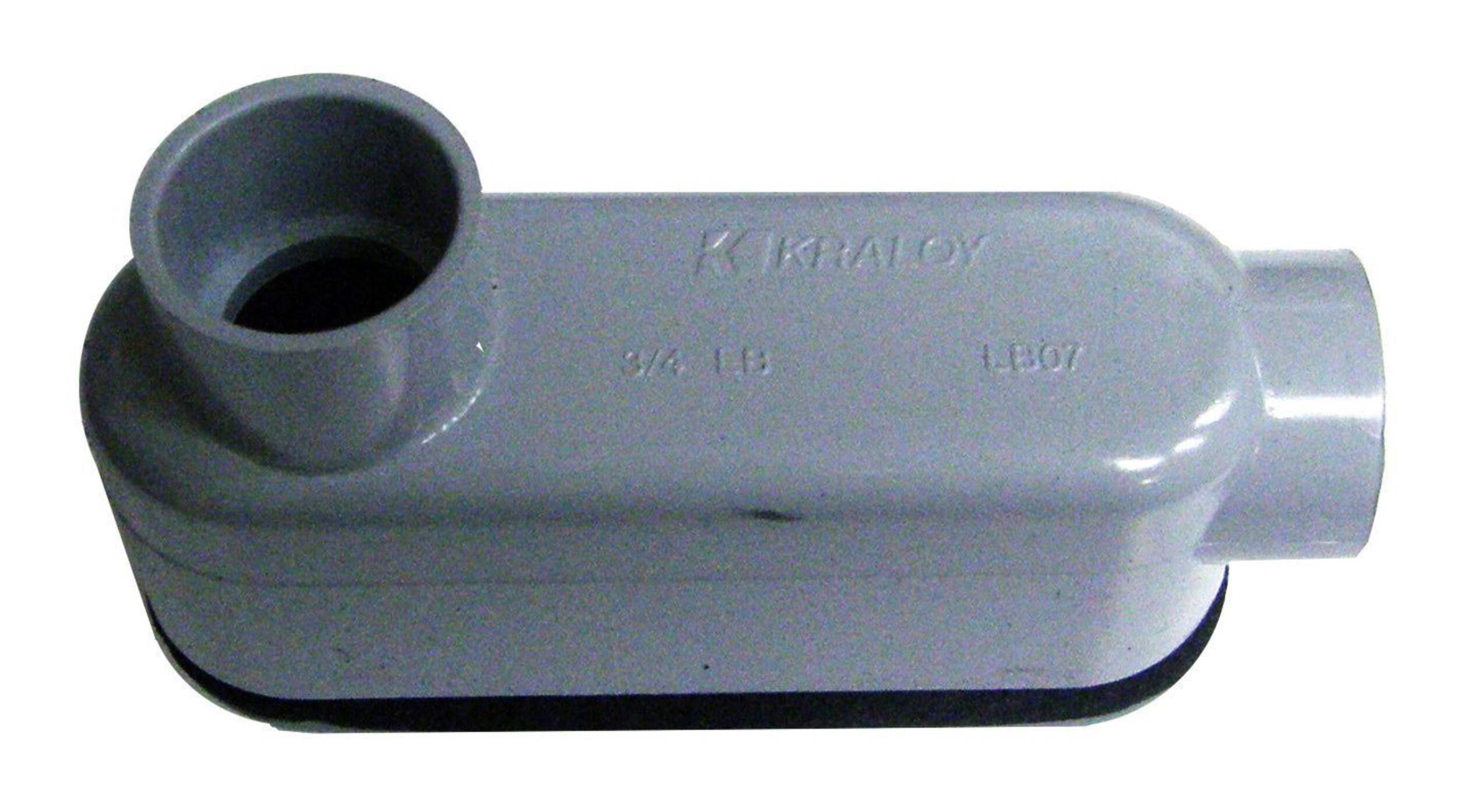 Canalisation en PVC IPEX 37032-703, 3/4 po Front_Angled_Left