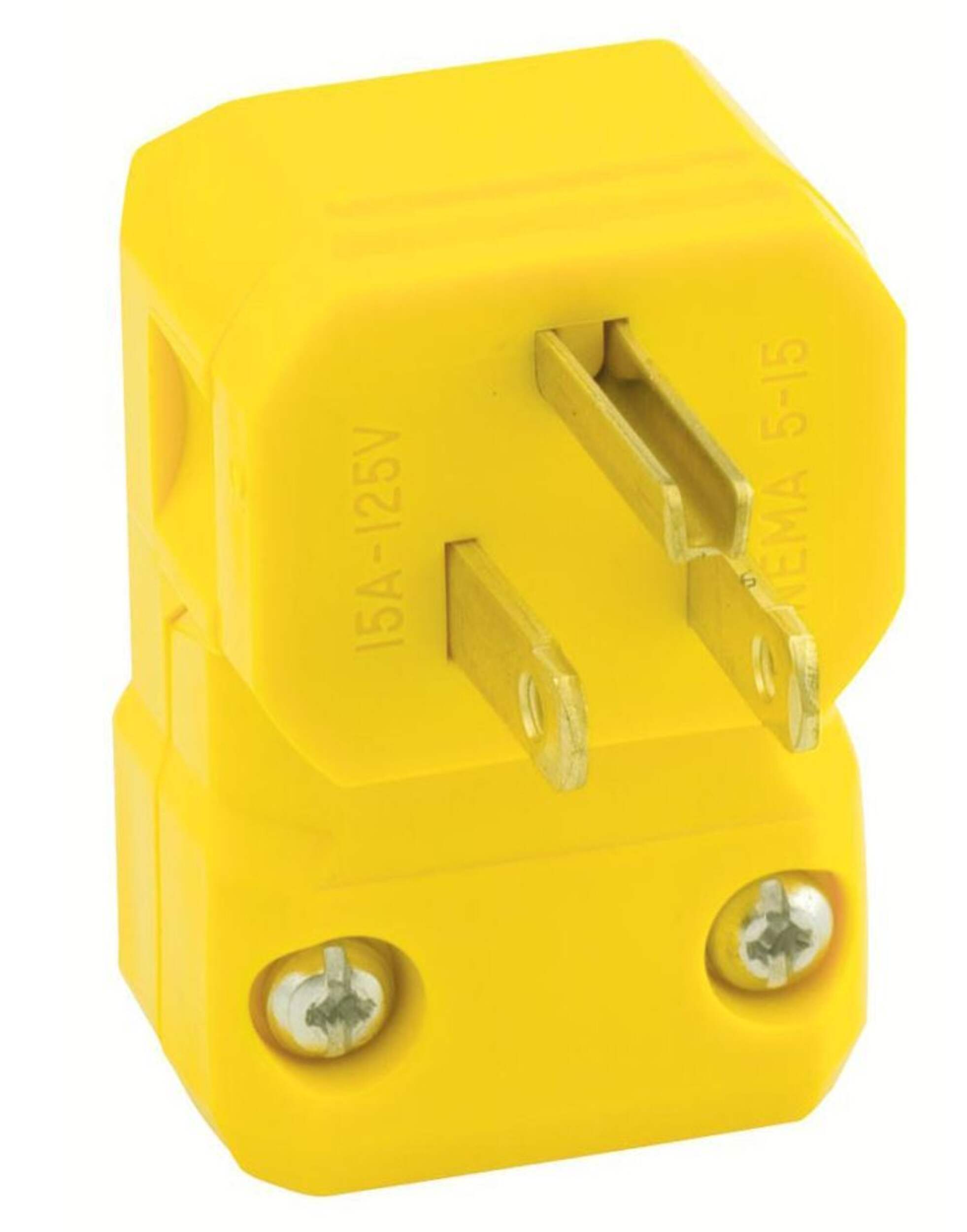 Leviton Python Nylon Angle Plug, 05256-0VA Front_Angled_Right