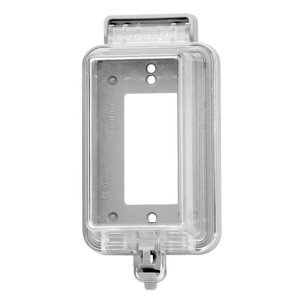 Leviton 05980-001 Single Gang Weather Resistant Decora Vertical Outlet ...