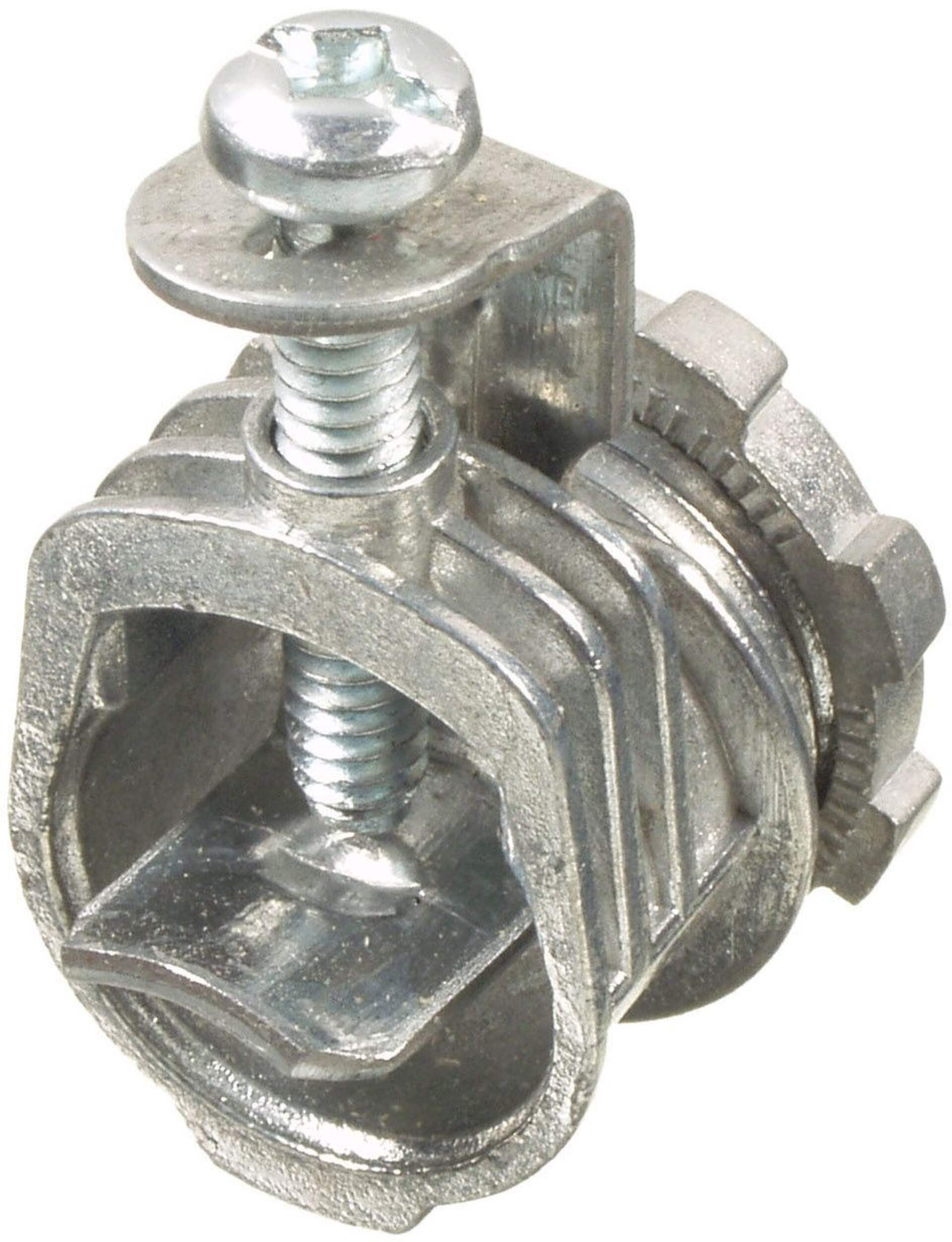 Connecteur à selle en zinc, 3/8 po, paq. 4 Front_Angled_Left