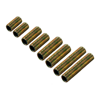 Atron Electro Industries LA921 Zinc Plated Nipples, Assorted, 8-pk
