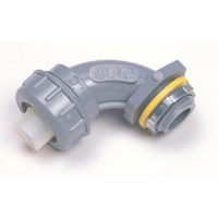 IPEX 37036-712 90° PVC Carflex Fitting with O Ring, Foam Washer and Locknut