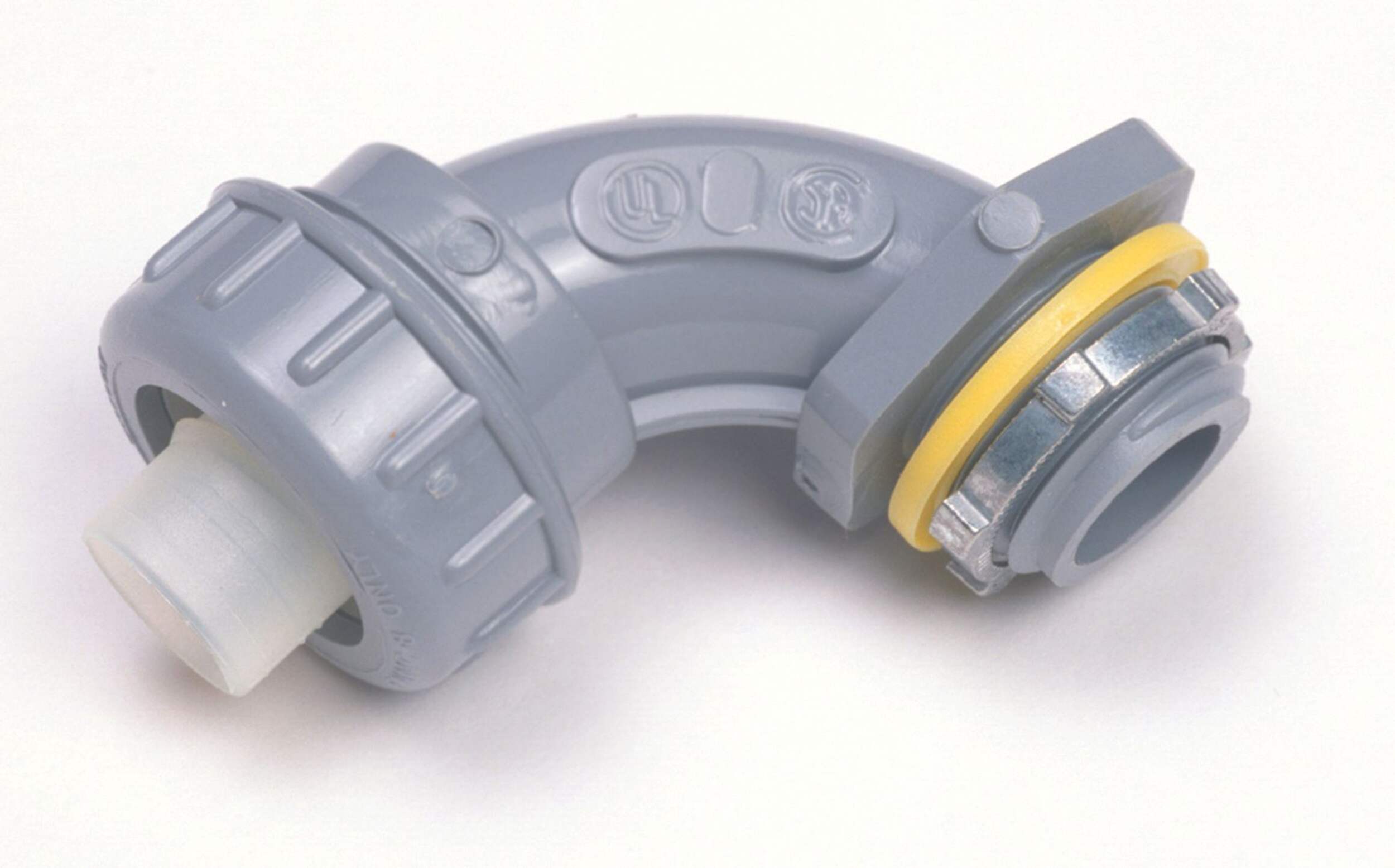 IPEX 37036-712 90° PVC Carflex Fitting with O Ring, Foam Washer and Locknut Overhead_Plunge