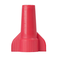 GARDNER BENDER 25-086 WingGard Ultra Twist on Wire Connectors, Red, 25-pk Front_Elevated