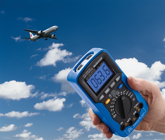 Mastercraft 5in1 Digital Multimeter, Measures AC/DC Voltage and