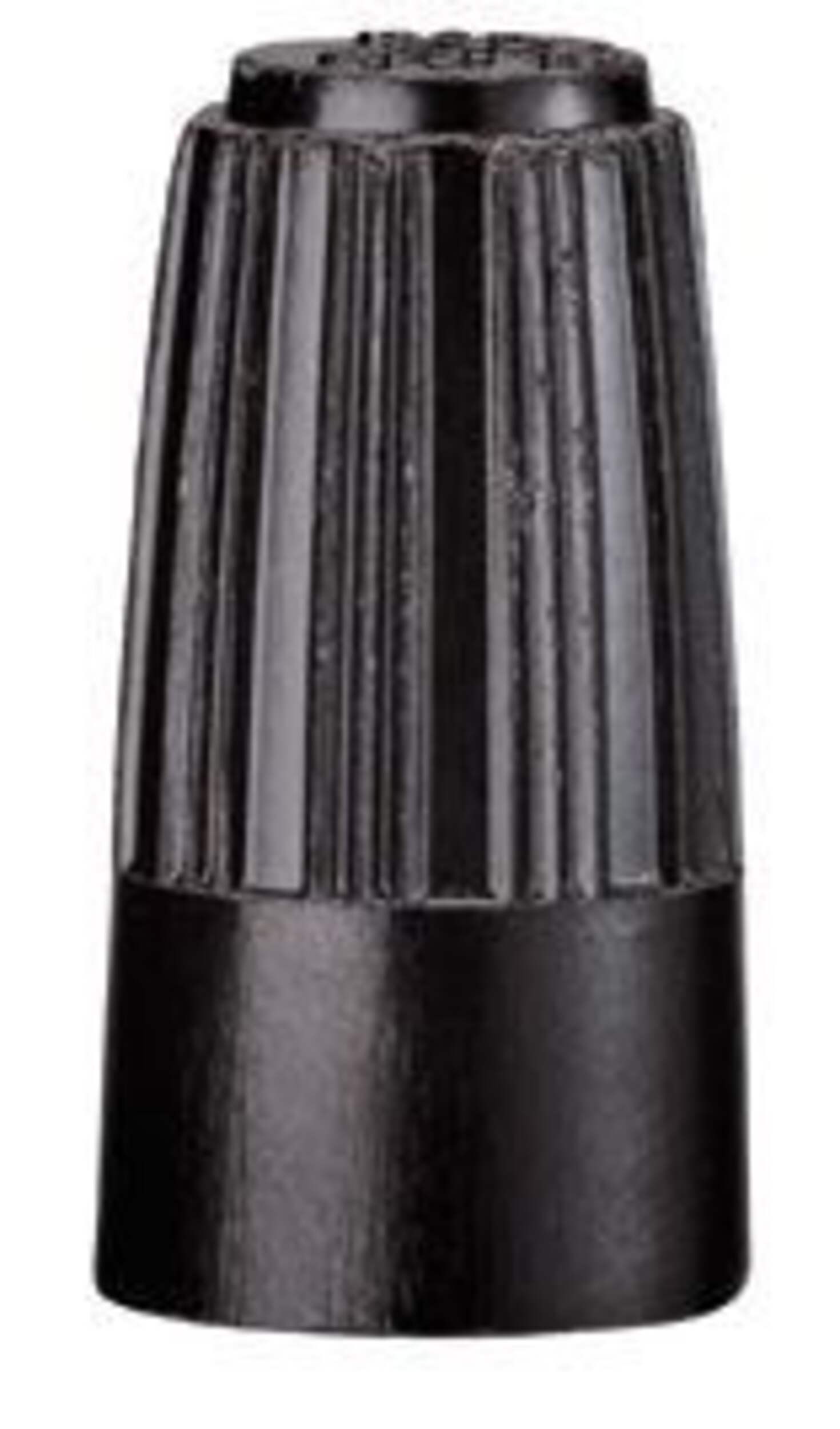 Thomas & Betts Wire Connectors, Black, 6-pk Front_Flat