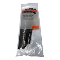 Certified Medium Duty Releasable Cable Ties, Black, 7.5-in, 15-pk Overhead_Flat