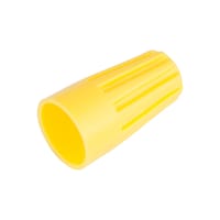 GARDNER BENDER 10-004 WireGard High Performance Twist On Wire Connectors, 18-10 AWG, Yellow, 100-pk Front_Angled_Right
