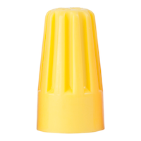 GARDNER BENDER 19-004 WireGard High Performance Twist On Wire Connectors, 18-10 AWG, Yellow, 9-pk Front_Elevated
