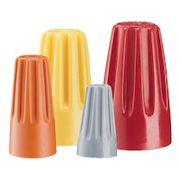 GARDNER BENDER 19-AWC WireGard Twist On Wire Connectors, 22-8 AWG, Assorted, 9-pk Front_Elevated