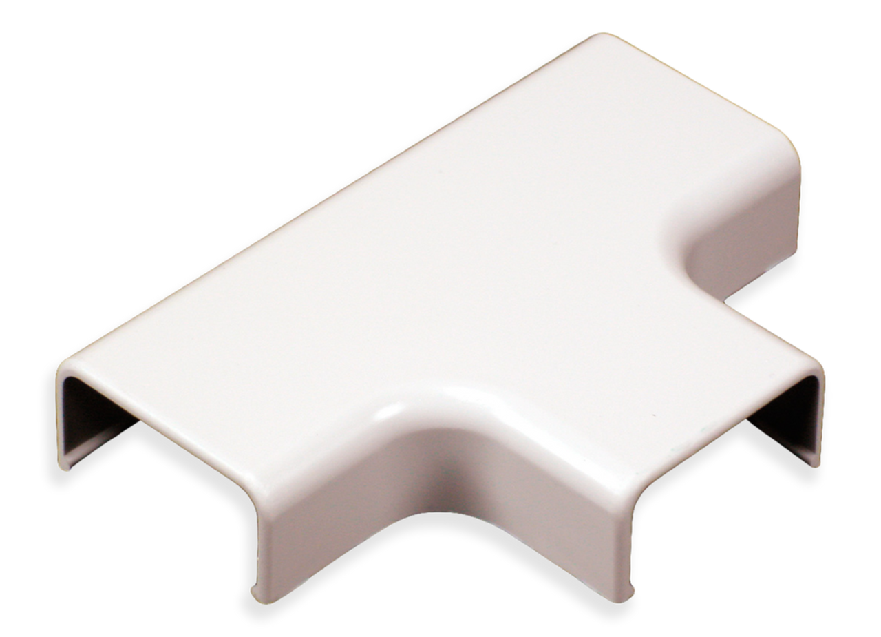 Wiremold C51 CordMate II Cord Cover T-Fitting, Paintable, White