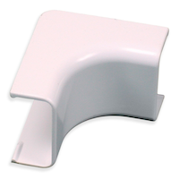 Wiremold C57 CordMate II Cord Cover Inside Elbow, Paintable, White