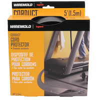 Wiremold CDG-5 Corduct 5' Overfloor Cord Cover/Protector, Grey