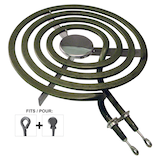 Laser 62454 Surface Stove Top Element, 1500W, 240V, 6-in Overhead_Plunge