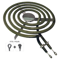 Laser 62454 Surface Stove Top Element, 1500W, 240V, 6-in