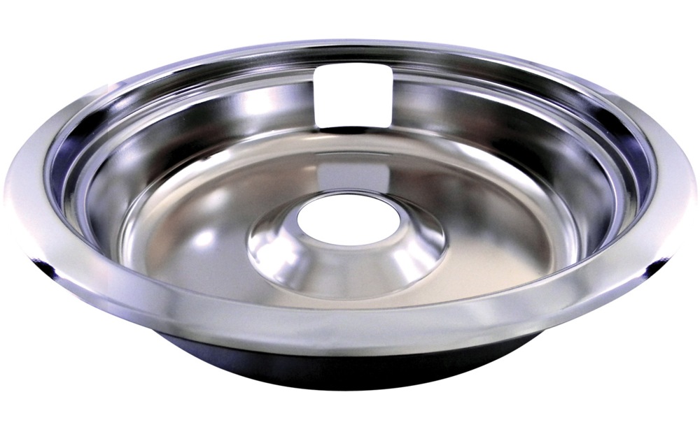 Laser Chrome Stove Drip Pan with Trim Ring, 8in Canadian Tire