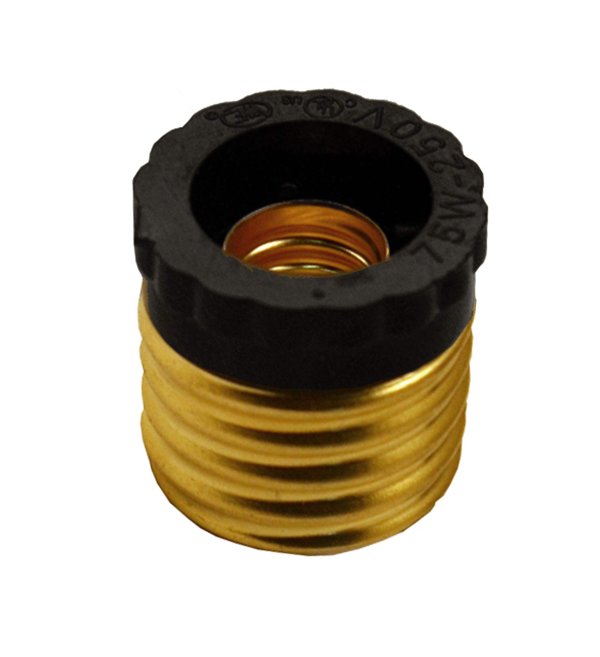 Atron Electro Industries LA842 Medium Socket Adapter for Candelabra, 75W, 250V Overhead_Plunge