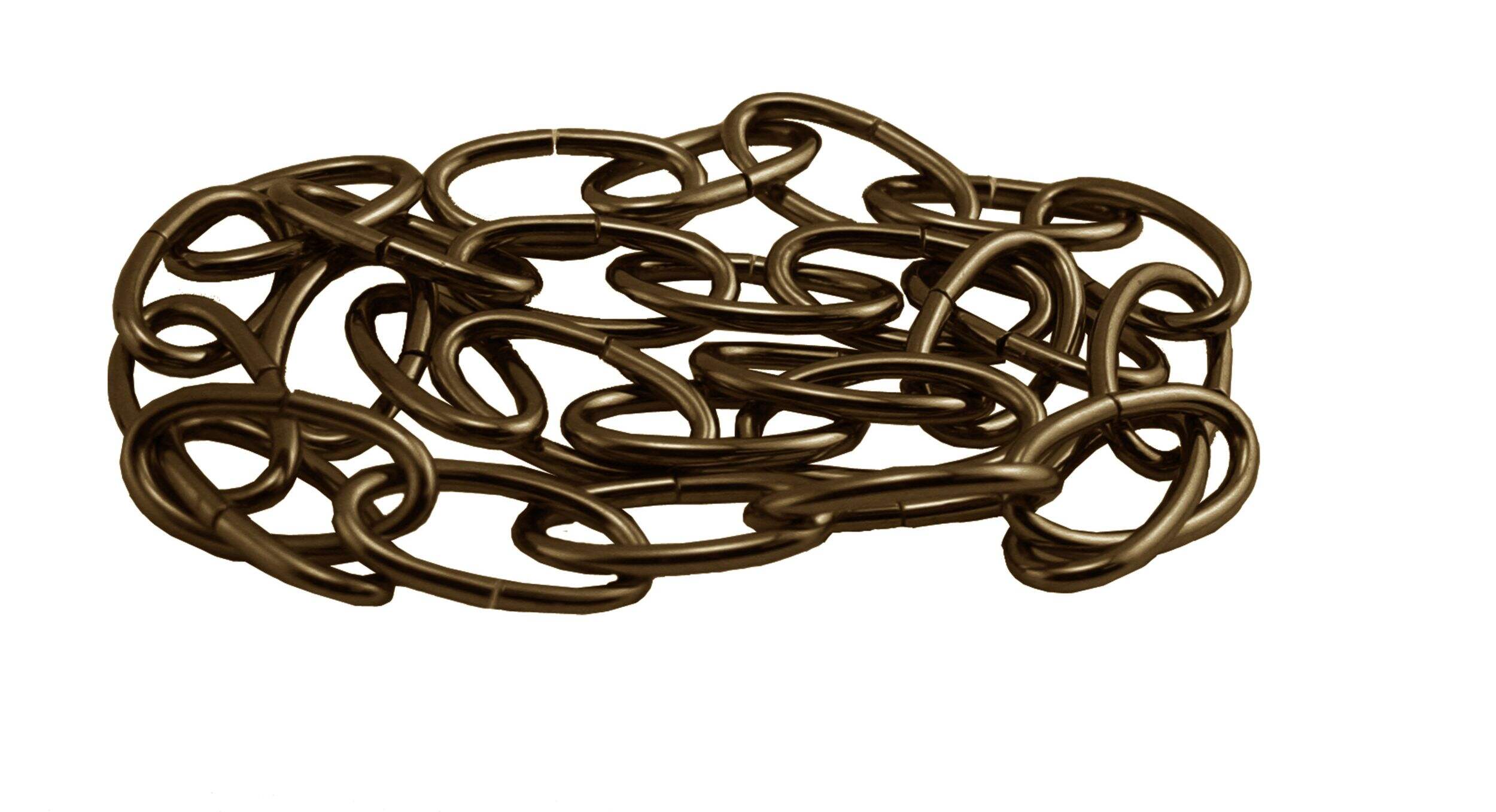 Atron Electro Industries LA732 Heavy-Duty Brass Chain, 8-Gague, Antique Brass, 3-ft Overhead_Plunge