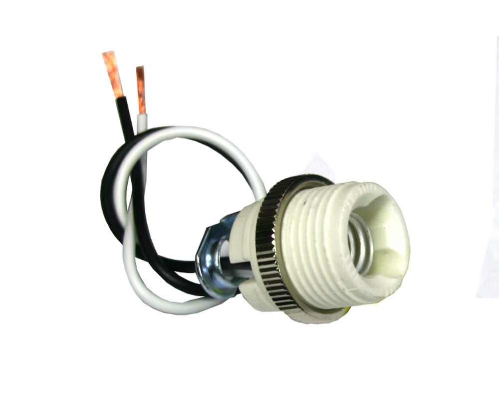 Atron Electro Industries LA1154 Porcelain Candelabra Socket with 12in