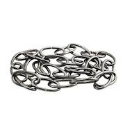 Chaîne à maillons ovales robustes Atron Electro Industries, calibre 8, 3 pi, couleurs variées
