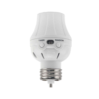 Atron Electro Industries PLT400 Indoor/Outdoor Programmable Dusk/Dawn Light Control, 100W, 120V, White