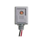 Commande pour lumière automatique pour aube/pénombre Atron Electro  Industries PLT400, intérieur/extérieur, 100 W, 120 V, blanc