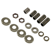 Atron Electro Industries FA763 All Purpose Nickel Lamp Repair Kit, 1/8 IP, 15-pcs