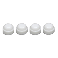 Atron Electro Industries LA911 Electro Industries Plastic Light Canopy Cap, 1/8 IP, 3/4-in, 4-pk