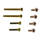 Atron Electro Industries LA923 Electro Industries Machine Screws, Assorted, Polished Brass Front_Elevated