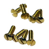 Atron Electro Industries Wallplate Screws Composite_or_Mixed