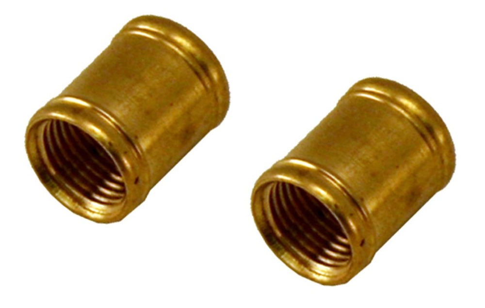 Atron Electro Industries LA929 Brass Couplings, Brass, 1/8 IP, 2pk