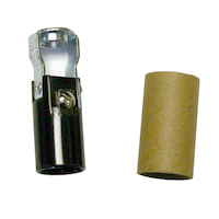 Atron Electro Industries LA939 Keyless Candelabra Candle Socket, 75W, 125V, 2- 3/16-in