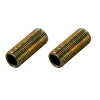 Atron Electro Industries Threaded Nipples, Assorted Sizes, 2-pk Front_Angled_Left