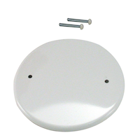 Atron Electro Industries LA617 Blank Flat Cover-Up Kit, White, 5-in Overhead_Plunge