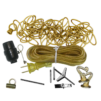 Atron Electro Industries Swag Lamp Kit, Brass Composite_or_Mixed