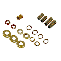 Atron Electro Industries LA918 All Purpose Lamp Kit, Brass/Zinc, Assorted, 18pc