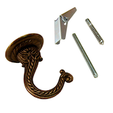 Crochet géant Atron Electro Industries LA779, laiton antique Composite_or_Mixed