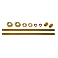 Atron Electro Industries LA916 Threaded Rods, Assorted, Zinc/Brass Composite_or_Mixed