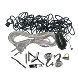 Atron Electro Industries Swag Lamp Kit, Chrome Composite_or_Mixed