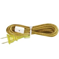 Atron Electro Industries LA945 Lampcord with Switch, Assorted Colours, 6-ft