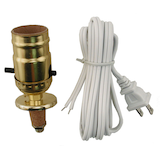 Atron Electro Industries LA802 Make-A-Lamp Kit, 100W, 8-ft Composite_or_Mixed