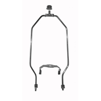 Atron Electro Industries LA108 Lamp Harp, Hardware Included, Chrome, 8-in Front_Flat