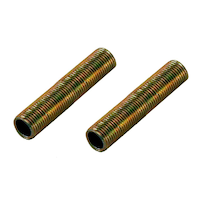 Atron Electro Industries LA917 Nipples, Zinc, 1/8 IP, 2-in, 2-pk Front_Elevated