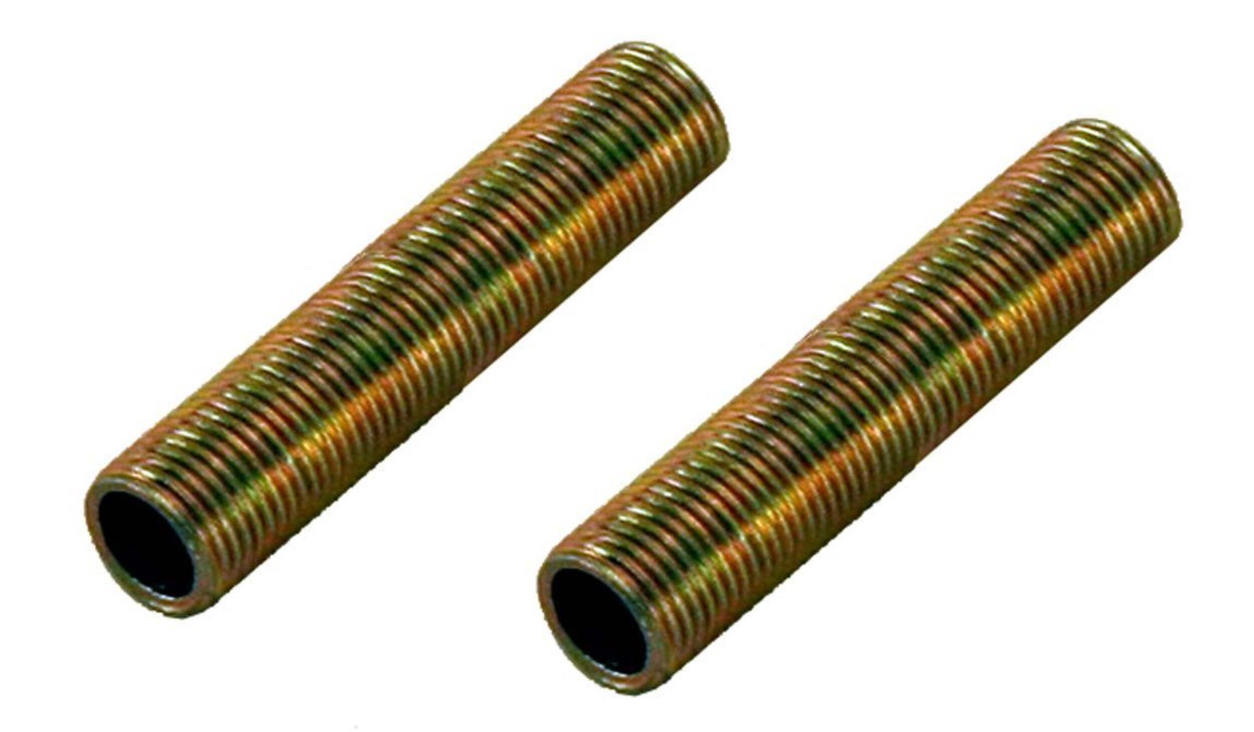 Atron Electro Industries LA917 Nipples, Zinc, 1/8 IP, 2-in, 2-pk Front_Elevated