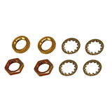 Atron Electro Industries LA922 Lock Nuts, 1/8 IP, Assorted, 8-pk Front_Elevated