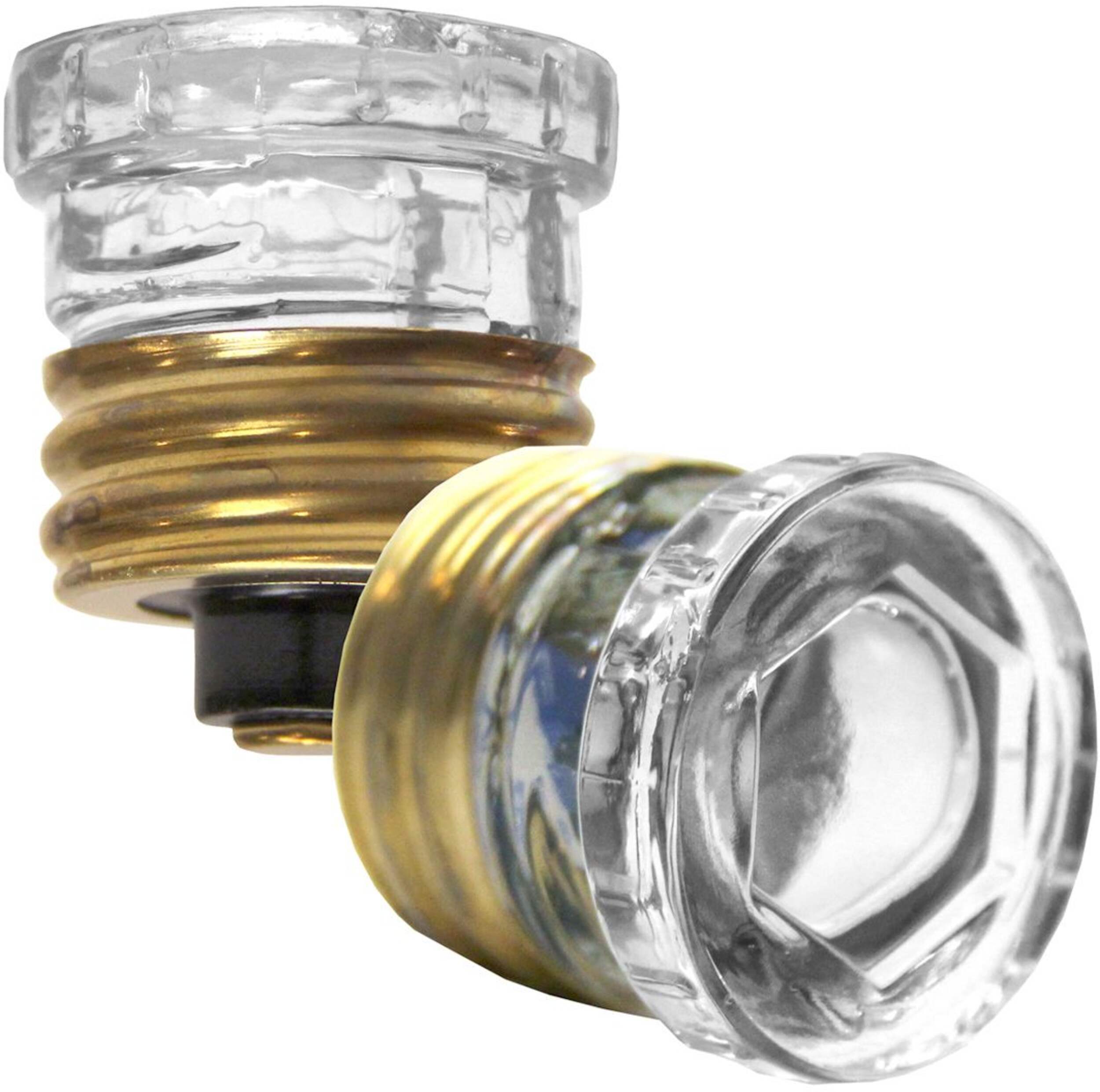 Bouchon fusible en verre Leviton 37942-741, 15 A à 125 V, classé P, paq. 2 Composite_or_Mixed