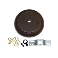 Atron Electro Industries LA632 Deluxe Ceiling Canopy Kit, Oil Rubbed Bronze