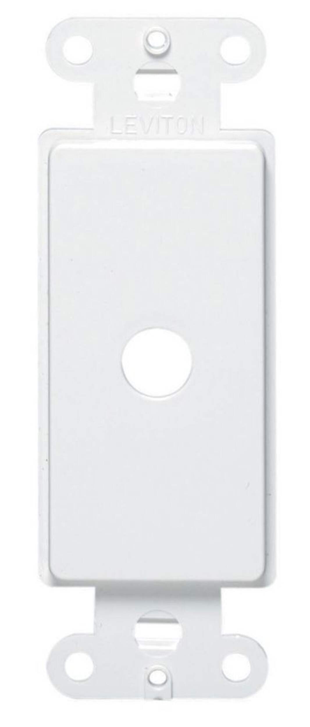 Leviton 80400740 Decora Plastic Adapter for Rotary Dimmers, White