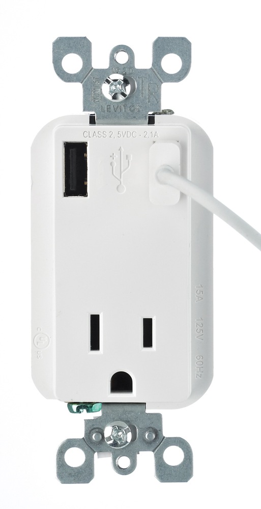 Leviton USB Charger/Tamper Resistant Receptacle Canadian Tire